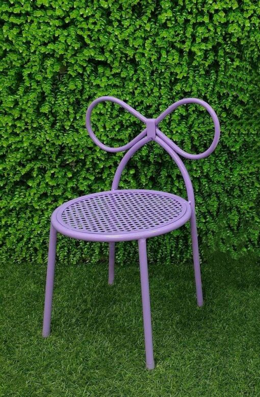 image of a Purple Bow Chair