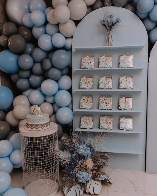 Blue Display Wall - Image 2