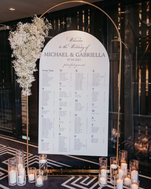 Baby Breath Seating Chart