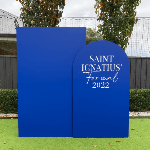 Blue Backdrop Package