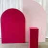 Hot Pink & Blush Backdrop
