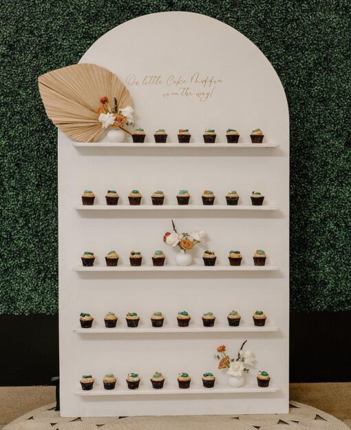 Cream Display Wall