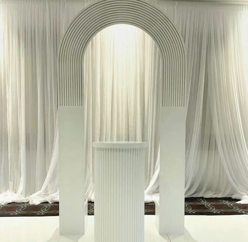 Ivory Arch Ceremony Set
