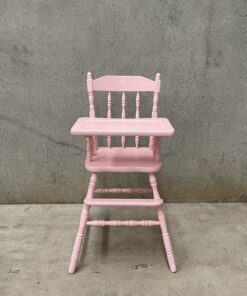 image of a Pink Baby High Chair