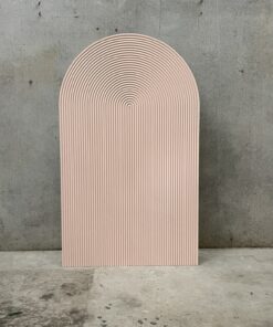 image of a Pink Ripple Arch Backdrop