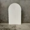 image of a White Ripple Arch Backdrop