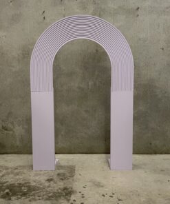 image of a Lilac Half Ripple Arch