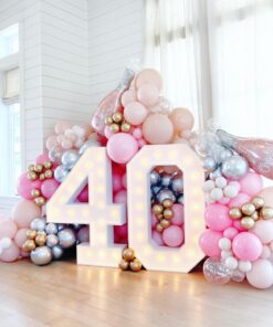 40 Light Up Numbers