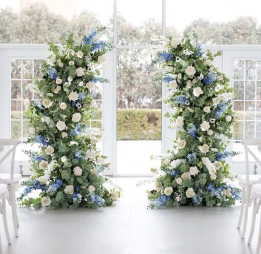 Blue & White Wild Flower Cascades