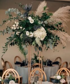 Tall Pampas & Greenery Floral Centerpiece