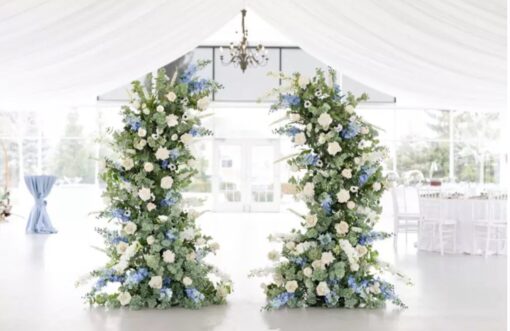 Blue & White Wild Flower Cascades - Image 2