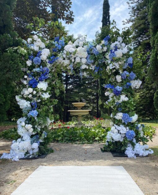 Naomi Silk Flower Arch