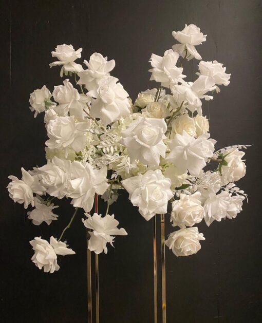 White Elegance Floral Centerpiece