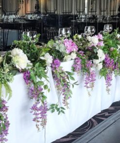 Lilac Elegance Flower Runner