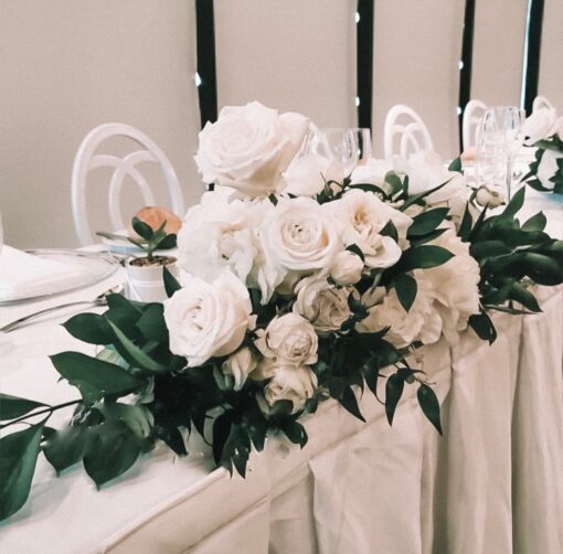 Head Table Flower Arrangement