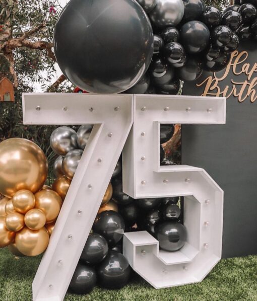 75 Light Up Numbers