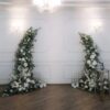 image of a White & Greenery Floral Cascade