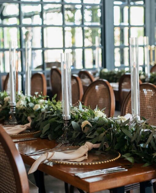 Artificial Floral Runner