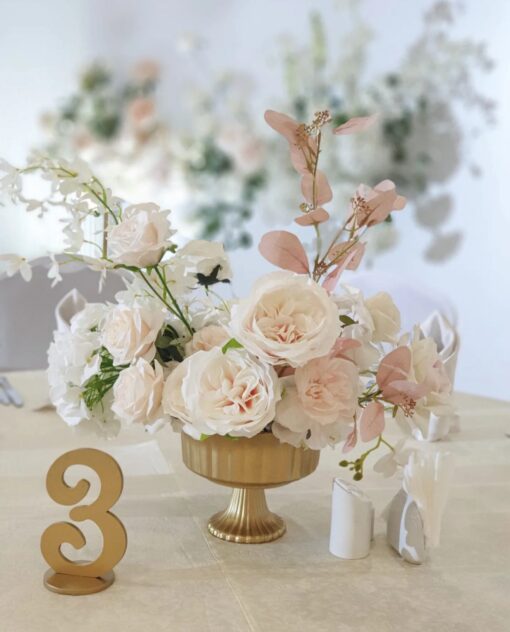 Pink Elegance Floral Centrepiece