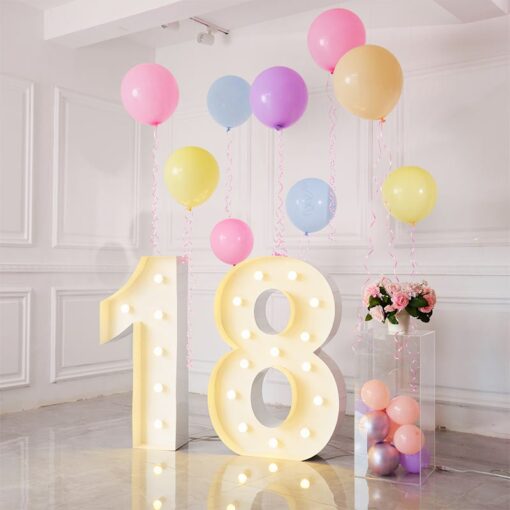 18 Light Up Numbers