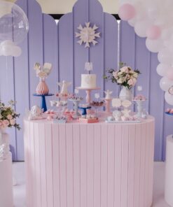 image of a Baby Pink Dessert & Sweet Table