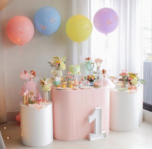 Baby Pink Dessert & Sweet Table - Image 2