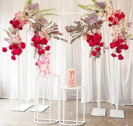 fuchsia floral birthday package