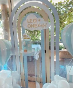 Baby Blue Rainbow Arch