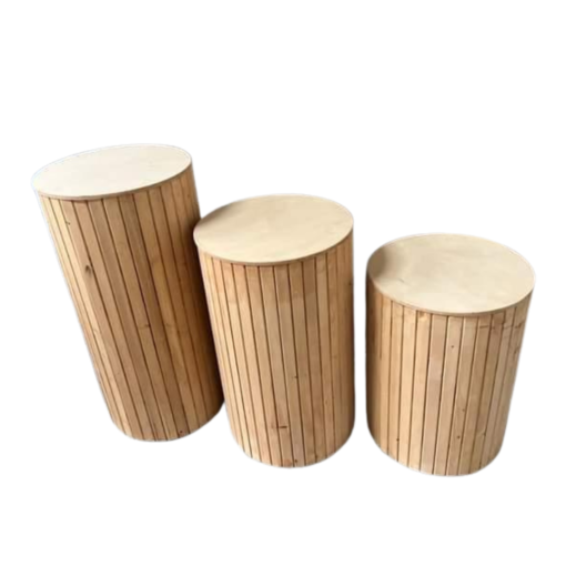 Boho Wooden Plinth - Image 5