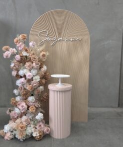 Nude Ripple Floral Display
