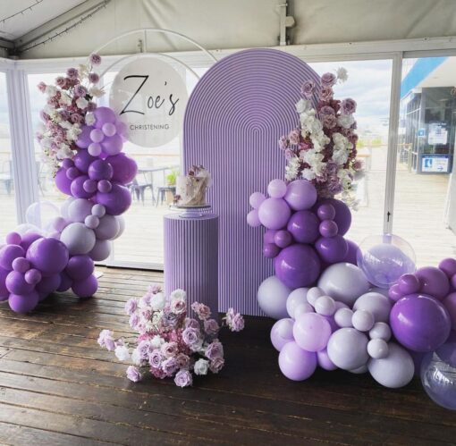 Christening Lilac Package