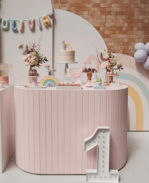 Pink Sweet & Dessert Table - Image 3