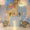 image of a Baby Blue Dessert Table