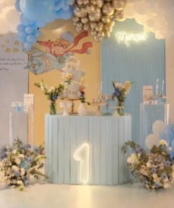 image of a Baby Blue Dessert Table