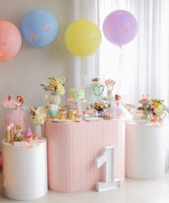 image of a Pink Sweet & Dessert Table