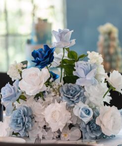 Baby Blue & White Centrepiece