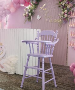 image of a Lilac Baby High Chair