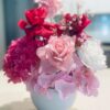 Fuchsia & Pink Flower Centrepiece