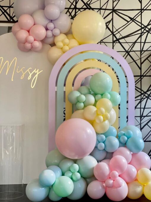 image of a Candy Rainbow Backdrop