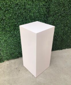 image of a Cream Square Plinth