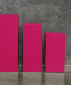 Fuchsia Square Plinth