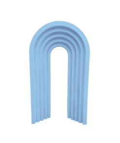 image of a 3D Baby Blue Layered Arch