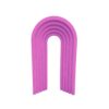 3D Fuchsia Layered Arch