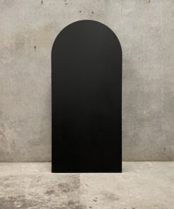 Black Round Backdrop