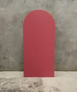 Dark Pink Round Backdrop