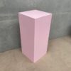 image of a Baby Pink Square Plinth