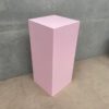 Baby Pink Square Plinth