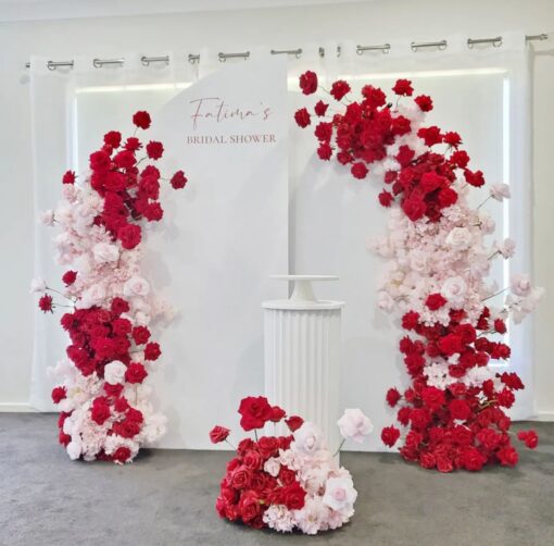Bridal Shower Red & White Package