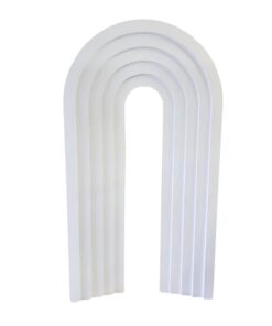 image of a 3D White Layered Arch