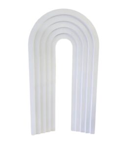 3D White Layered Arch